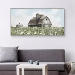 Homestead Framed Canvas Art Print