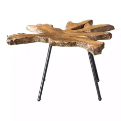 Honey Natural Teak Wood Coffee Table