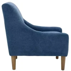 Indigo Blue Upholstered Shea Accent Chair