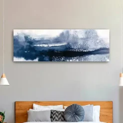 Indigo Tides Giclee Canvas Art Print