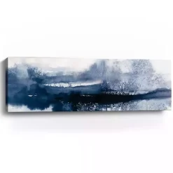 Indigo Tides Giclee Canvas Art Print