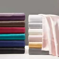 Ivory Satin 6-pc. King Sheet Set