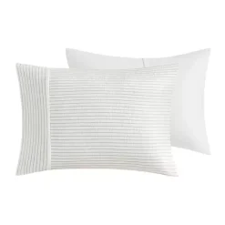 Ivory Seersucker 3-pc. Full/Queen Comforter Set