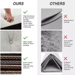 Ivory Tufted Britt Accent Chair