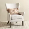 Ivory Upholstered Armchair