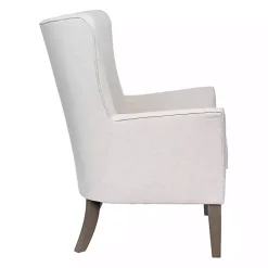 Ivory Upholstered Armchair