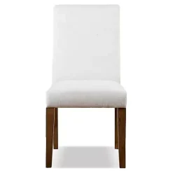 Ivory Upholstered Katie Dining Chairs, Set of 2
