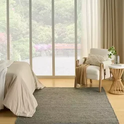 Jaxon Sage Natural Jute Area Rug, 8x10