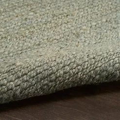 Jaxon Sage Natural Jute Area Rug, 4x6