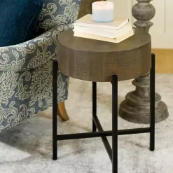 Jodi Mango Wood Side Table