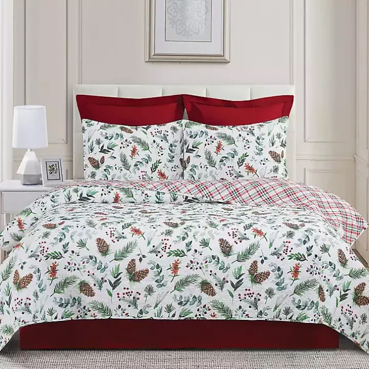 Jovie Pinecone 3-pc. King Quilt Set