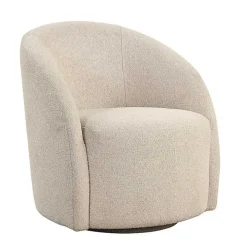 Khaki Boucle Danielle Accent Chair