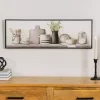 Kitchen Counter Framed Canvas Art Print
