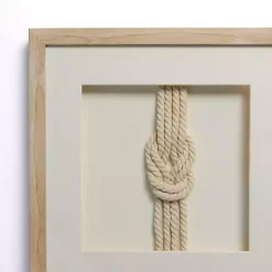 Knot Shadowbox Wall Plaque