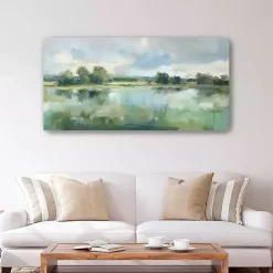 Lake of the Meadows Canvas Art Print