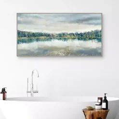 Lakeside Luxe Framed Canvas Art Print