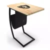 Las Vegas Raiders Wood C-Table