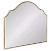 Leanna Gold Arched Frame Mirror