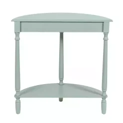 Light Blue Half Moon Tinslee Console Table