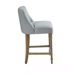 Light Blue Martha Stewart Delaney Counter Stool