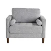 Light Gray Chelsea Accent Chair