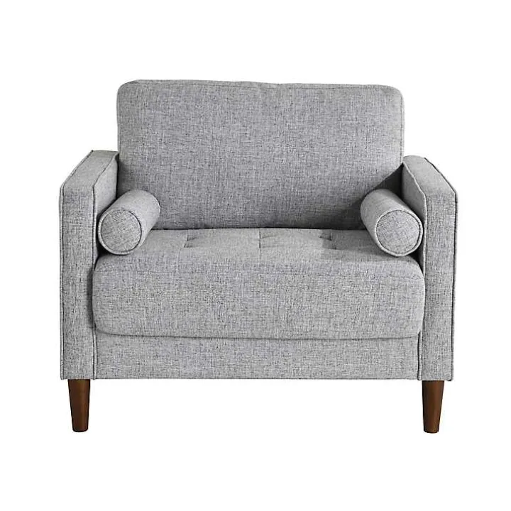 Light Gray Chelsea Accent Chair