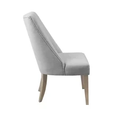 Light Gray Martha Stewart Dining Chairs, Set of 2