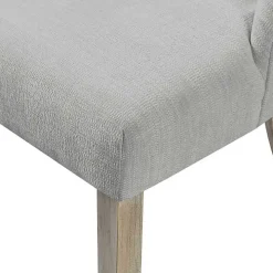 Light Gray Martha Stewart Dining Chairs, Set of 2