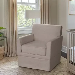 Light Taupe Slipcover Armchair