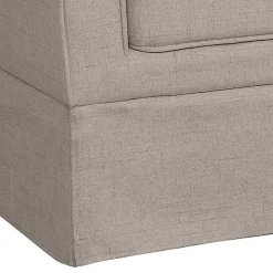 Light Taupe Slipcover Armchair