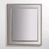 Luxe Silver Wall Mirror, 35 in.
