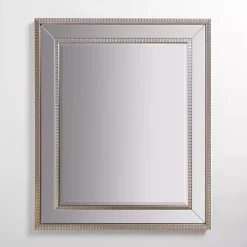 Luxe Silver Wall Mirror, 35 in.