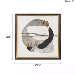 Madison Park Auric Beam Framed Canvas Art Print