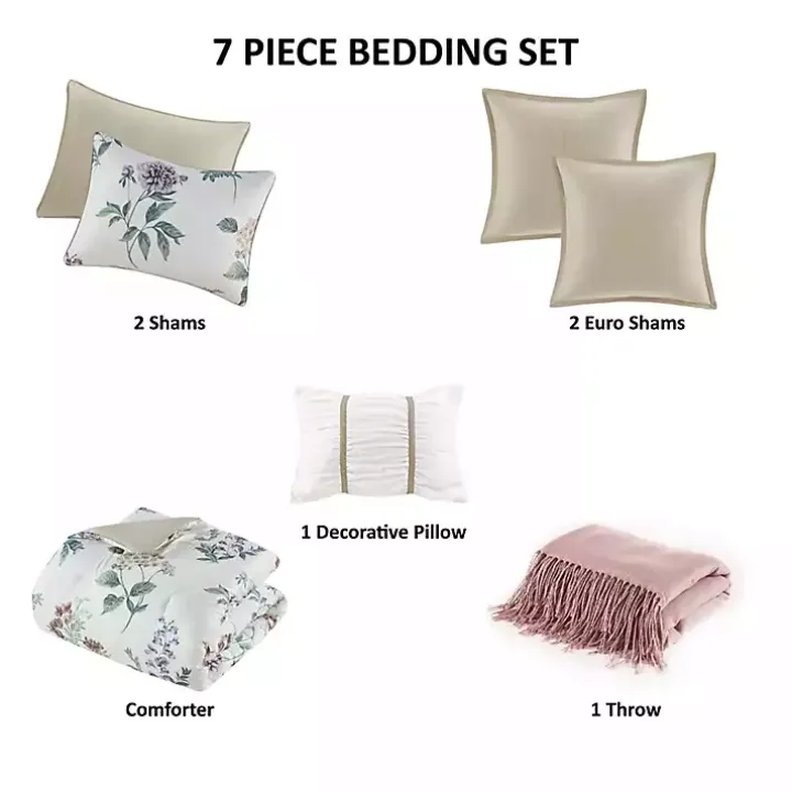 Madison Park Monah 7-pc. King Comforter Set