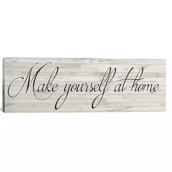 Make Yourself at Home Canvas Art Print