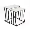 Marble Nesting Accent Tables, Set of 2