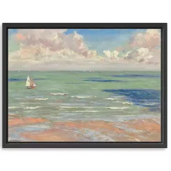 Marine Regates a Villers Canvas Print, 42x32 in.