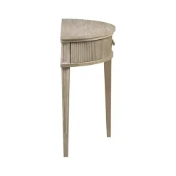 Martha Stewart Half Moon Console Table