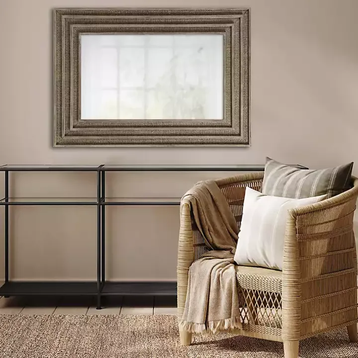 Martha Stewart Natural Naomi Wall Mirror