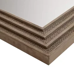 Martha Stewart Natural Naomi Wall Mirror