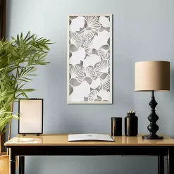 Martha Stewart Rice Paper Ginkgo Leaf Wall Plaque