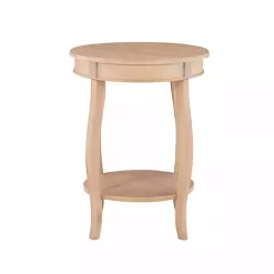 Merryweather Natural Wood Accent Table