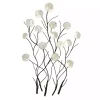Metal Peony Shell Wall Plaque