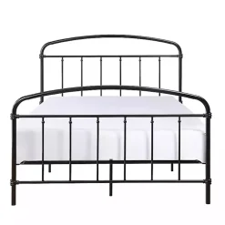 Midnight Vintage Arch Full Bed Frame