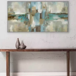 Mirage Framed Canvas Art Print