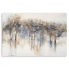 Misty Woods I Abstract Canvas Art Print