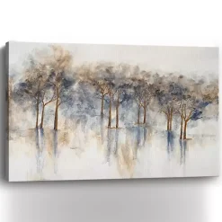 Misty Woods I Abstract Canvas Art Print