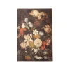 Moody Mixed Bouquet Canvas Art Print