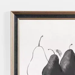 Moody Pears Framed Art Print