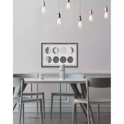 Moon in Motion Framed Art Print